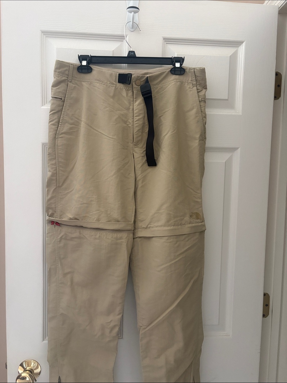 The North Face Men’s Tan Convertible Chino Pants
